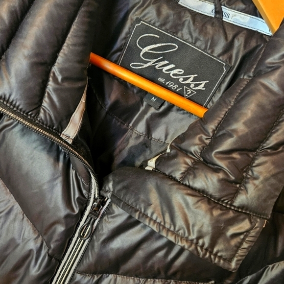 Guess Classic Down Filled Insulated Puffer Jacket - Picture 5 of 10